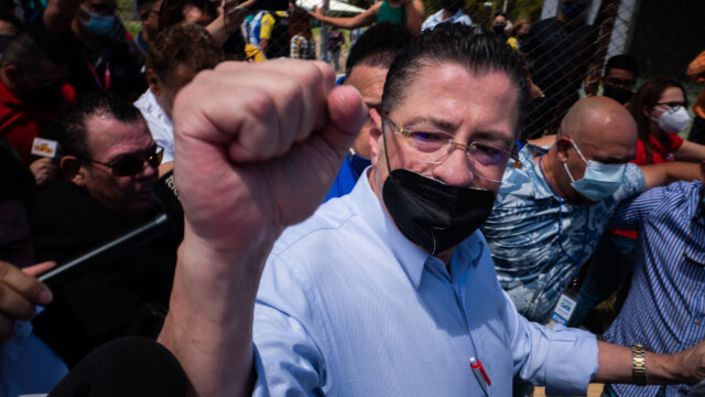 Ozzie Hoppe Election Photography Costa Rica